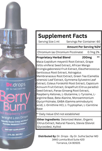 BERRY BURN  Dr. Drops